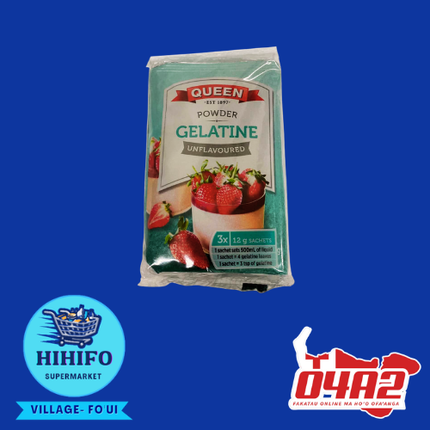 Queen Gelatine Powder - “PICK UP FROM HIHIFO SUPERMARKT, FO’UI”