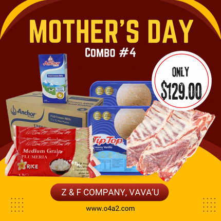 (X2 Vic Rice 1Kg) (Sipi 2Kg) (X2 Tiptop 2L) (Puha Anchor Milk) - “PICK UP FROM Z&F HANGA KI POUONO, NEIAFU VAVA'U"