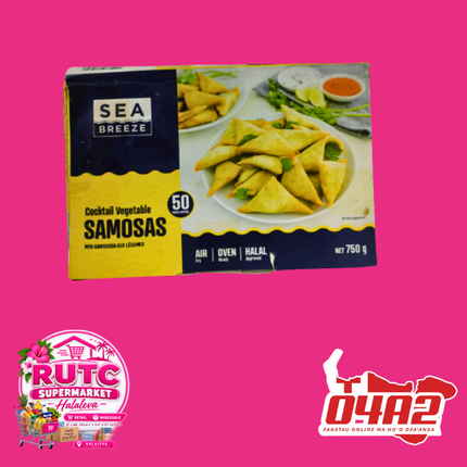 Sea Breeze Samosa 750g - “PICK UP FROM RUTC SUPERMARKET, HALALEVA”