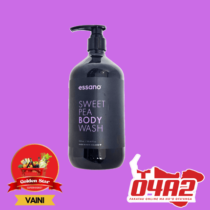 Sweet Pea Body Wash 900ML Wash - "PICK UP FROM GOLDEN STAR, VAINI TONGATAPU"
