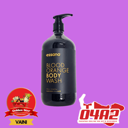 Blood Orange Body Wash 900ML - "PICK UP FROM GOLDEN STAR, VAINI TONGATAPU"
