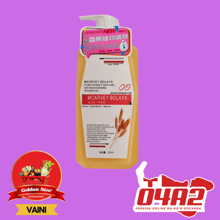 Shower Gel 500ml - "PICK UP FROM GOLDEN STAR, VAINI TONGATAPU"