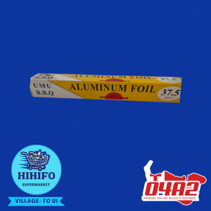 Aluminium Foil (Foila ‘Umu) - PICK UP FROM HIHIFO SUPERMARKET, FO'UI"