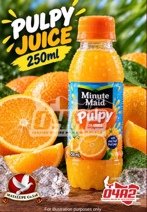 Pulpy Juice 250ml - “PICK UP FROM MATALUPE COMPANY LTD MAILETAHA NUKUALOFA”