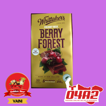 Berry Forest Whittaker Pa Lole - "PICK UP FROM GOLDEN STAR, VAINI TONGATAPU"