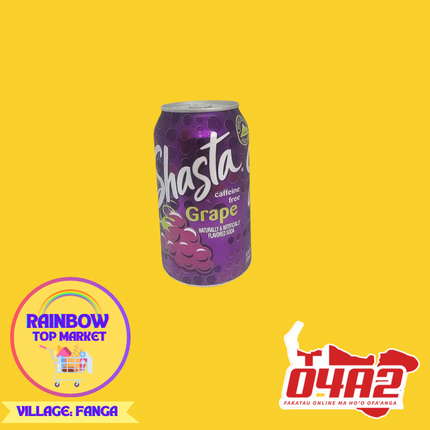Can Shasta Grape - PICK UP FROM RAINBOW TOP MARKET IN FANGA
