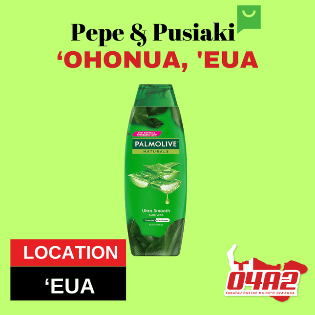 Shampoo Palmolive - "PICK UP FROM PEPE & PUSIAKI, 'OHONUA, 'EUA"