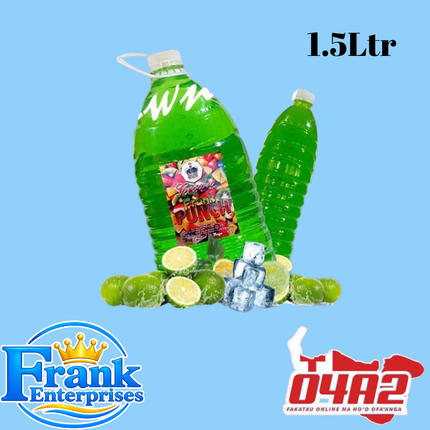 Lime Punch 1.5Ltr - “PICK UP FROM FRANK ENTERPRISE LTD, MA’UFANGA”