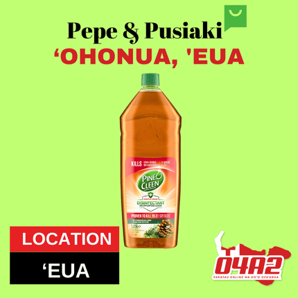Pine O Cleen Large - "PICK UP FROM PEPE & PUSIAKI, 'OHONUA, 'EUA"