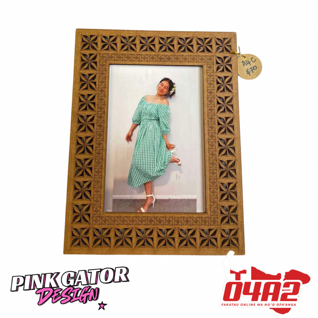 Design A4 C Frame - “PICK UP FROM PINK GATOR DESIGN AT HALA PAINI TU’U UA, HAVELU”