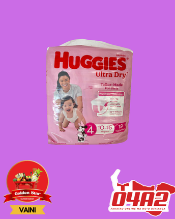 Huggies Diapers Size 4 - “PICK UP FROM GOLDEN STAR IN VAINI”