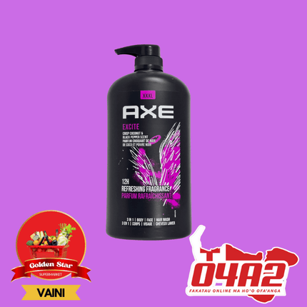 AXE XXXL - "PICK UP FROM GOLDEN STAR, VAINI TONGATAPU"