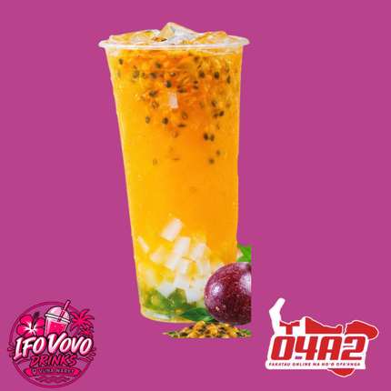 Passion Fruit Ice Tea - “PICK UP FROM IFO VOVO DRINKS, VUNA WRAFT”