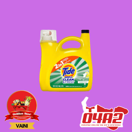 Tide 2in7 Simply Clean & Fresh - "PICK UP FROM GOLDEN STAR, VAINI TONGATAPU"