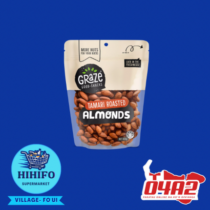 Graze Good snack-Almond - PICK UP FROM HIHIFO SUPERMARKET, FO'UI"