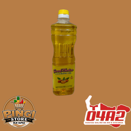 Good Choice Cooking Oil 1Ltr - “PICK UP FROM PINGI STORE, HA’APAI”
