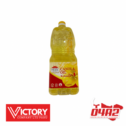 Pacific Crown Canola Oil 2L - "PICK UP FROM VICTORY SUPERMARKET & WHOLESALE, PAHU"