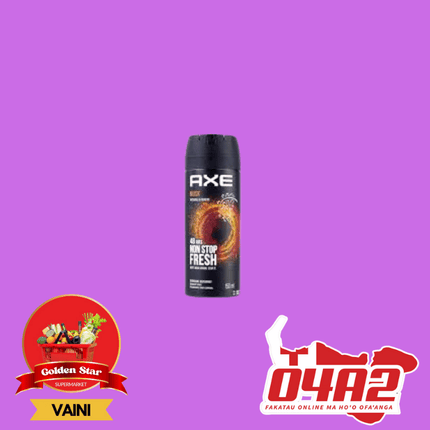 Axe Body Spray 150ml - "PICK UP FROM GOLDEN STAR, VAINI TONGATAPU"