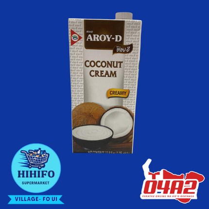 Coconut Cream 1L - “PICK UP FROM HIHIFO SUPERMARKET, FO’UI”