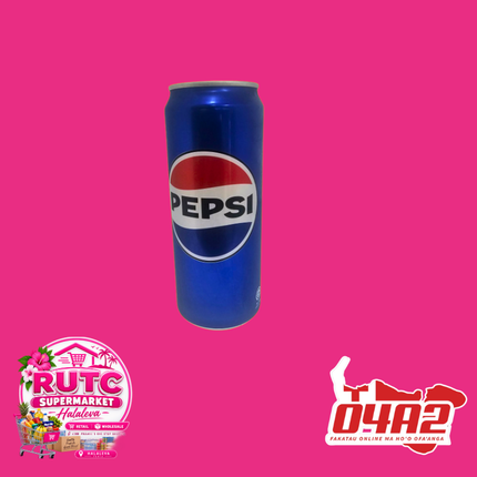 Can Pepsi - “PICK UP FROM RUTC SUPERMARKET, HALALEVA”