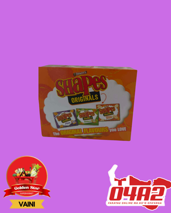Shapes (Snacks) - "PICK UP FROM GOLDEN STAR, VAINI TONGATAPU"
