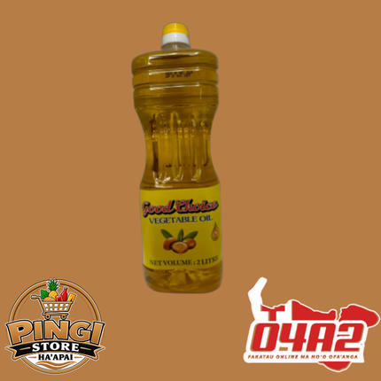 Good Choice Cooking Oil 2Ltr - “PICK UP FROM PINGI STORE, HA’APAI”