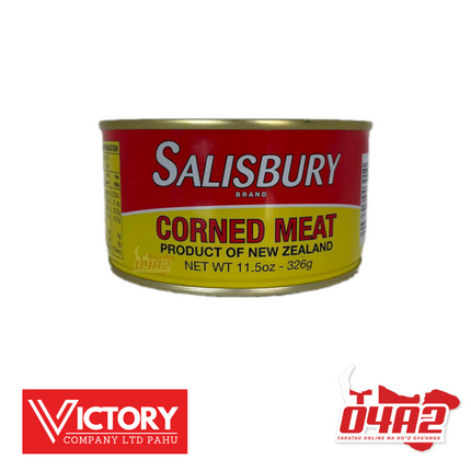 Salisbury Corn Beef 326g Kapapulu - "PICK UP FROM VICTORY SUPERMARKET & WHOLESALE, PAHU"