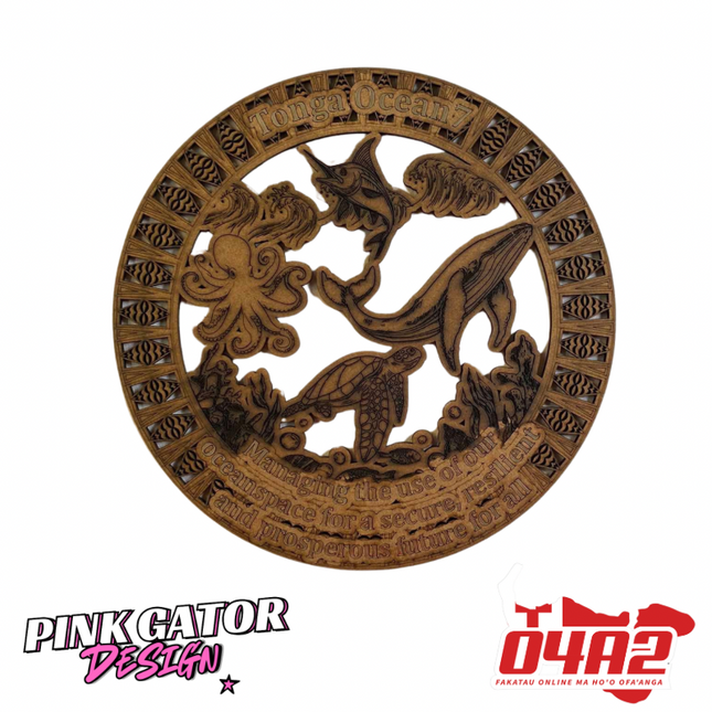 Special Design 35cm - “PICK UP FROM PINK GATOR DESIGN AT HALA PAINI TU’U UA, HAVELU”