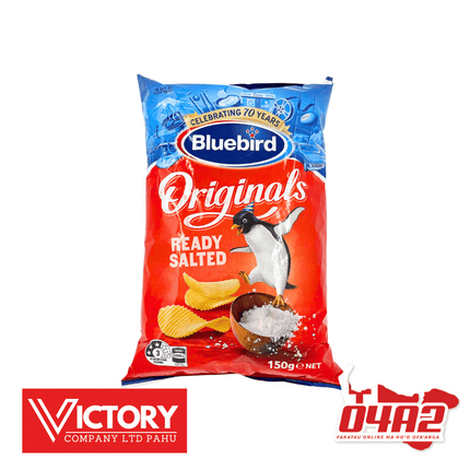 Bluebird Ready Salted 150g - "PICK UP FROM VICTORY SUPERMARKET & WHOLESALE, PAHU"