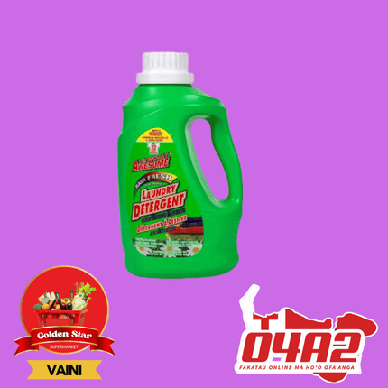Awesome Laundry Detergent 1892ml - "PICK UP FROM GOLDEN STAR, VAINI TONGATAPU"