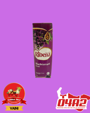 Ribena Drink 1L - "PICK UP FROM GOLDEN STAR, VAINI TONGATAPU”