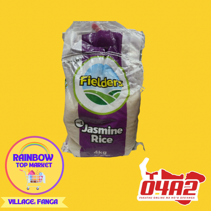 Jasmine Rice 4Kg - "PICK UP FROM RAINBOW TOP MARKET IN FANGA"