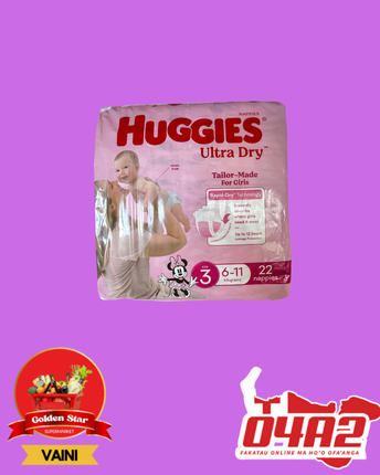 Huggies Diapers Size 3 - “PICK UP FROM GOLDEN STAR IN VAINI”