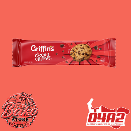 Griffins Chockie Chippies 200g - “PICK UP AT BAKO STORE IN PANGAI OR HIHIFO HA’APAI BRANCHES”