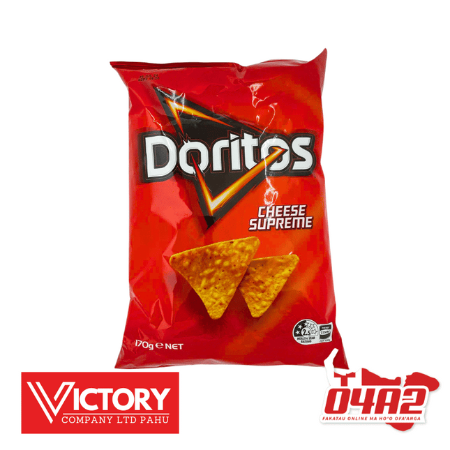 Doritos Cheese Supreme 170g  - "PICK UP FROM VICTORY SUPERMARKET & WHOLESALE, PAHU"