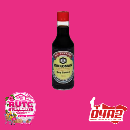 Kikoman 296ml - “PICK UP FROM RUTC SUPERMARKET, HALALEVA”