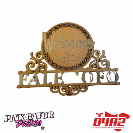 Design W Frame 55cm - “PICK UP FROM PINK GATOR DESIGN AT HALA PAINI TU’U UA, HAVELU”