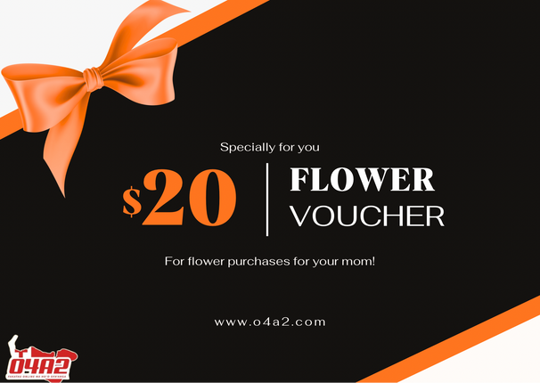 $20 Paanga Flower Voucher - “Pick up from Z & F Company”