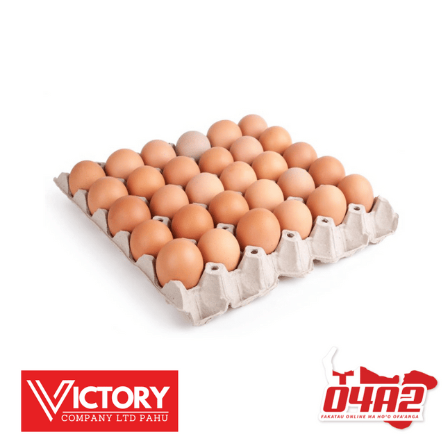 Tray of Eggs 24 - "PICK UP FROM VICTORY SUPERMARKET & WHOLESALE, PAHU"