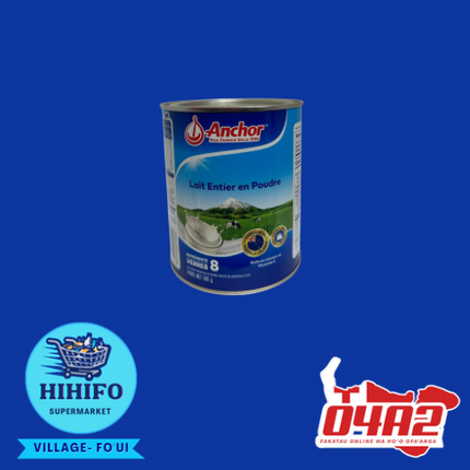 Anchor Milk Powder 800g (Hu’akau efuefu Anchor) - PICK UP FROM HIHIFO SUPERMARKET, FO'UI"