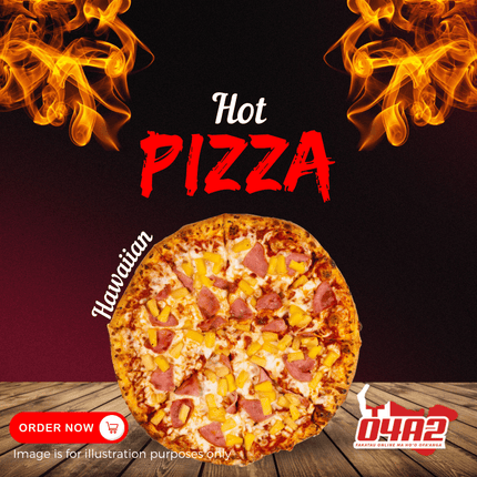 Hawaiian - "PICK UP FROM HOT PIZZA AT TAUFA'AHAU VILLAGE"