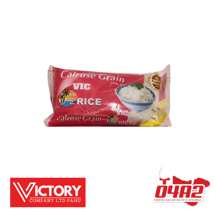 Calrose Grain Vic Rice 1Kg - "PICK UP FROM VICTORY SUPERMARKET & WHOLESALE, PAHU"