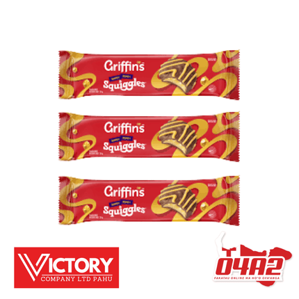 3 Criffin Squiggles (Hokey Pokey) - "PICK UP FROM VICTORY SUPERMARKET & WHOLESALE, PAHU"