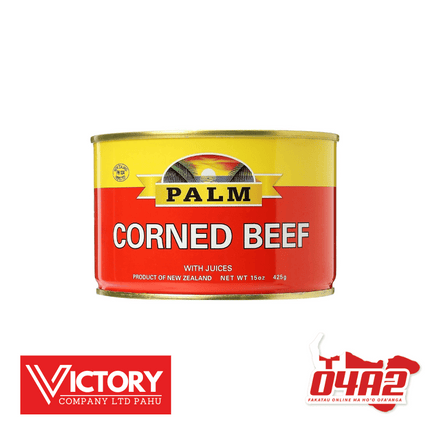 Palm Corned Beef 425g Kapapulu - "PICK UP FROM VICTORY SUPERMARKET & WHOLESALE, PAHU"