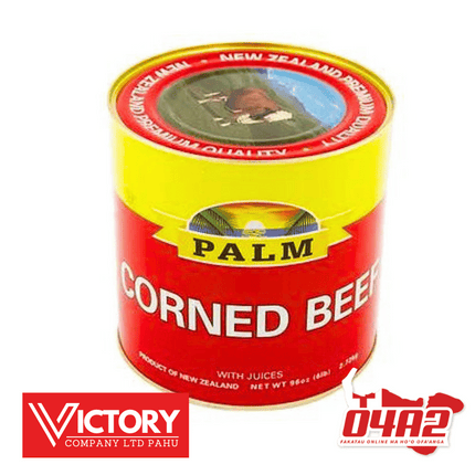 Palm Corned Beef 6lbs Kapapulu - "PICK UP FROM VICTORY SUPERMARKET & WHOLESALE, PAHU"