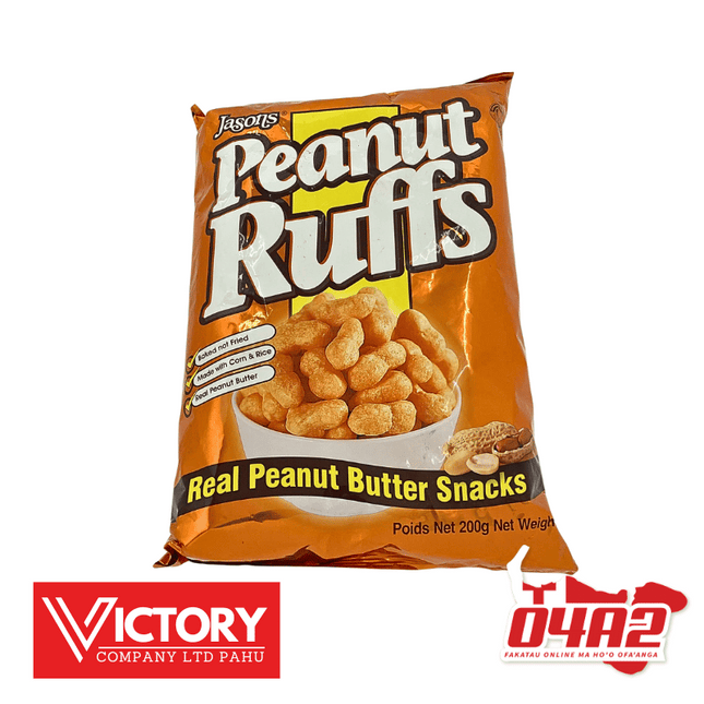 Peanut Ruffs 200g - "PICK UP FROM VICTORY SUPERMARKET & WHOLESALE, PAHU"