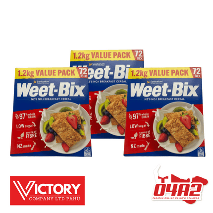 Triple Weet-Bix Breakfast Cereal 1.2kg - "PICK UP FROM VICTORY SUPERMARKET & WHOLESALE, PAHU"