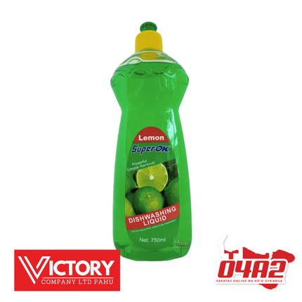 Lemon Super Ok 750ml - “PICK UP FROM VICTORY SUPERMARKET & WHOLESALE, PAHU"