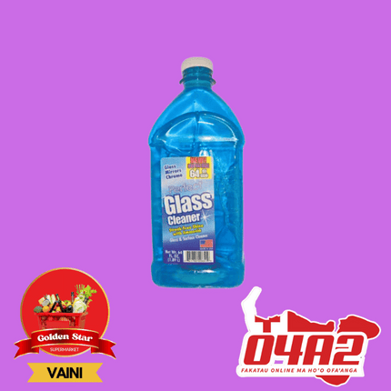 Glass Cleaner 1.89L - "PICK UP FROM GOLDEN STAR, VAINI TONGATAP
