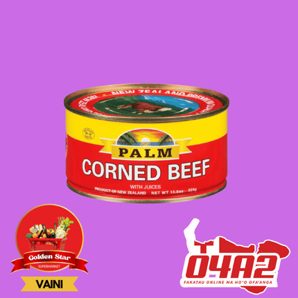 Palm Corned Beef 326g Kapapulu (Out of Stock)- "PICK UP FROM GOLDEN STAR, VAINI TONGATAPU"